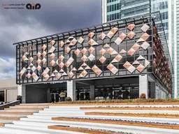 نمای فلزی در معماری ساختمان