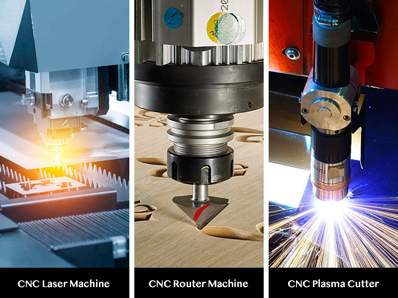 تفاوت برش CNC و برش لیزری ، پلاسما و واترجت