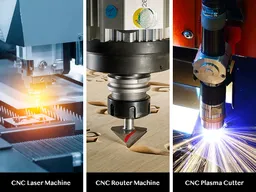 تفاوت برش CNC و برش لیزری ، پلاسما و واترجت