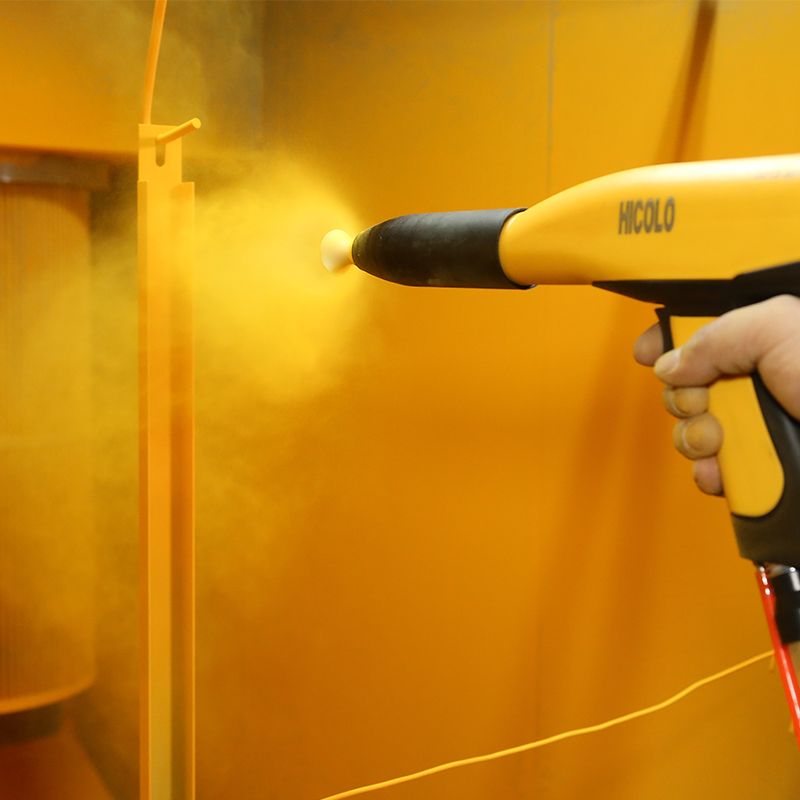 رنگ کوره ای الکترواستاتیک